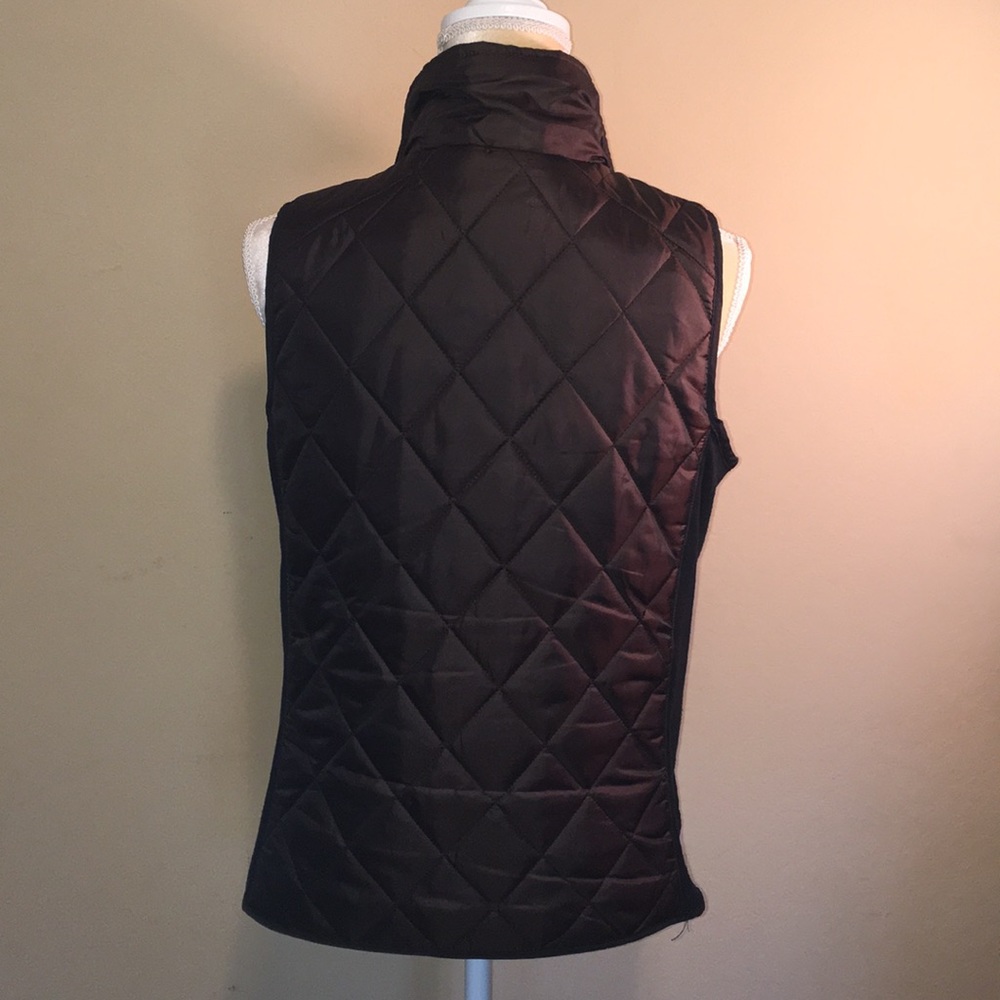 Casual Identity Faux Fur Collar Vest - Picture 6 of 8
